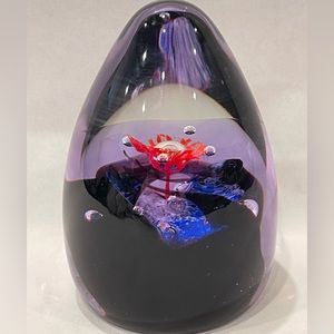 Caithness Glass Ascension Paperweight by Alastair Macintosh Scotland Circa 1980s